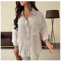 Nobu Linen Set - Women's Fashionable 2-Piece Outfit